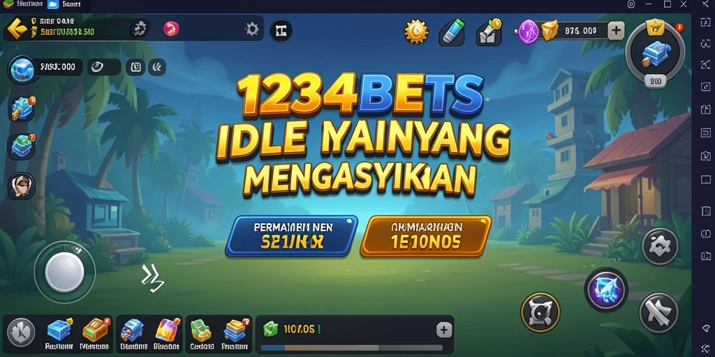 Tampilan gameplay menarik dari 1234BETS dengan elemen Idle yang menawan.