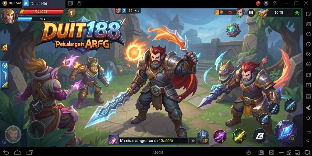 Tangkapan layar gameplay DUIT188 dengan pertarungan menarik dan aksi mendebarkan.