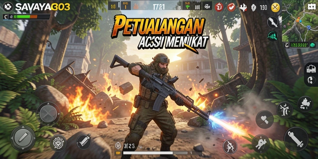 Gameplay mendebarkan SAVAYA303 dengan aksi yang intens.
